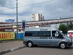 Бесплатный автобус Genser в пункт аренды автомобилей АрендаАвто-птф на ул.Добролюбова